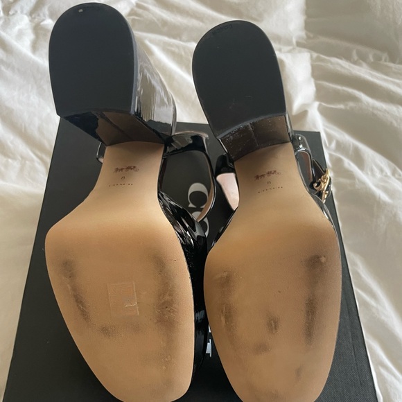 COACH Isabella black patent leather women’s size 8 - Picture 5 of 7